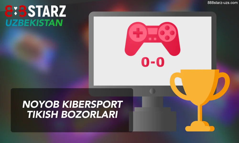 888Starz saytida oʻzbeklar uchun e-sport oʻyinlari